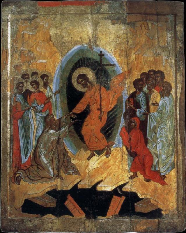 The Anastasis (resurrection), unknow artist